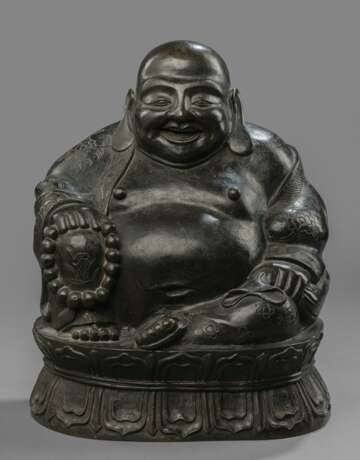 Große Bronze des Budai - photo 1