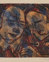 Christian Rohlfs. Schlafendes Ehepaar