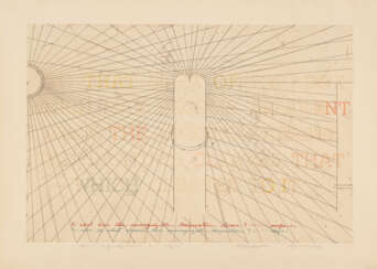 Shusaku Arakawa. Aus: The Signified or If
