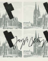 Joseph Beuys. Halbiertes Filzkreuz über Köln