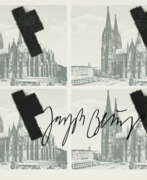 Impressions d'art. Joseph Beuys. Halbiertes Filzkreuz über Köln