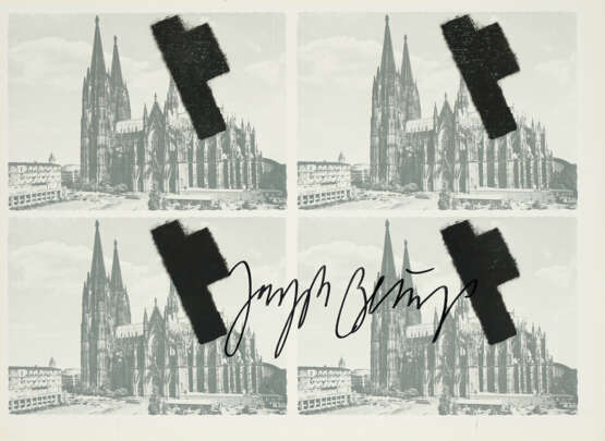 Joseph Beuys. Halbiertes Filzkreuz über Köln - photo 1