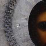 Chamber icon of the Almighty in a gilded silver frame 1908-1917. Silver 84 Early 20th century - photo 3