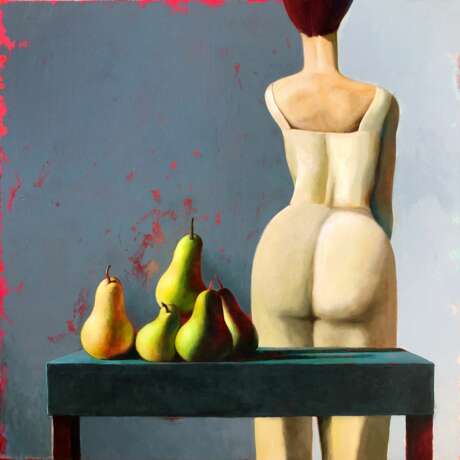 Un motif classique - nature morte Toile 21th century - photo 1