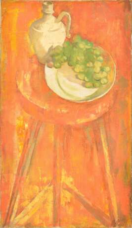 Nature morte aux raisins Mid-20th century - Foto 1