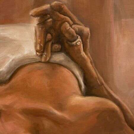  Meryem Tayganskaya Peinture de nu Huile sur toile 21e si&egrave;cle oil painting 21th century - photo 3