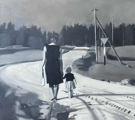 Детство - современный реализм Canvas oil 21th century г. - фото 2