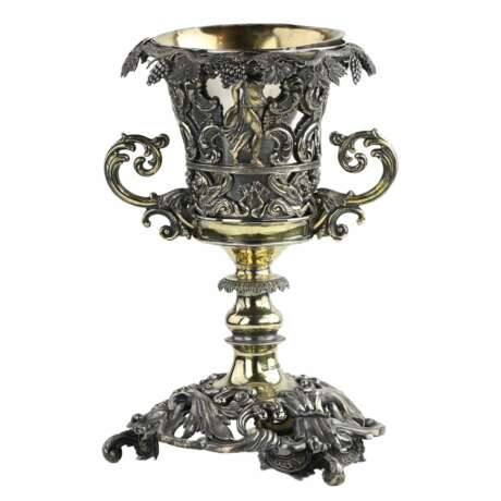 Grande coupe russe en argent. Ekquist Carl Gustav. Saint-P&eacute;tersbourg milieu du XIXe si&egrave;cle. Argent 84 Mid-19th century - photo 2