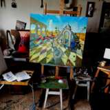 Oasis Oil on canvas surralisam Romantic Ukraine 2025 - photo 2