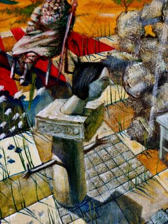 Oasis Oil on canvas surralisam Romantic Ukraine 2025 - photo 7