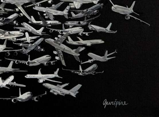 A86 - planes Canvas 21th century - photo 2