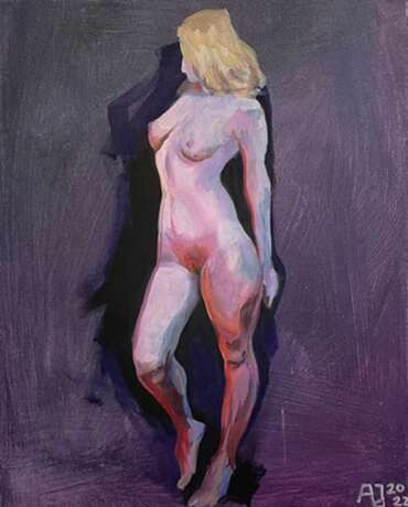 Jung Axel Nude Painting Oil on Canvas 21st Century oil painting 21th century - photo 1