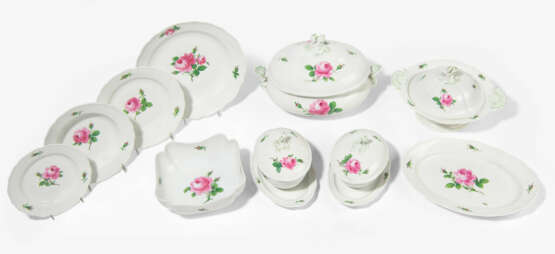 Meissen, Tafelservice "Rote Rose" - Foto 1