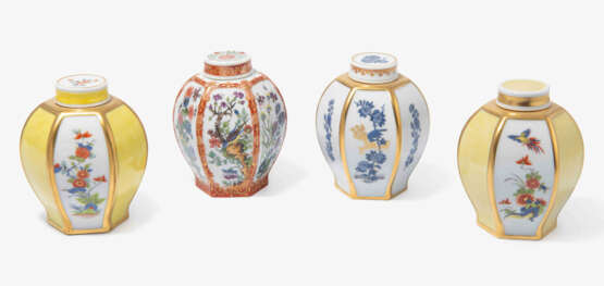 Meissen, 4 Teedosen - photo 1