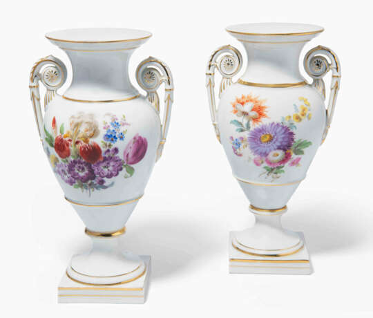 Meissen, 1 Paar Henkelvasen - photo 2
