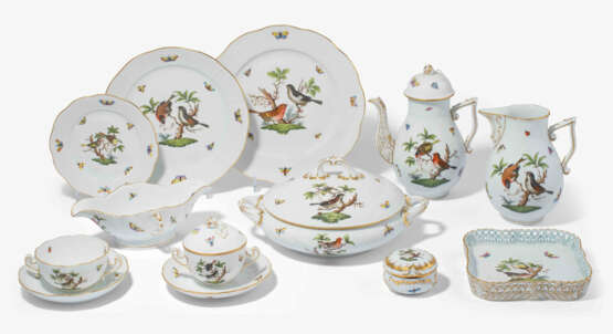 Herend, Tafel-, Kaffee- und Teeservice "Rothschild" - photo 1