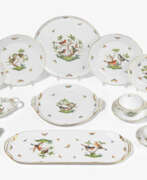 Tableware and Serveware. Herend, Tafel-, Kaffee- und Teeservice "Rothschild"