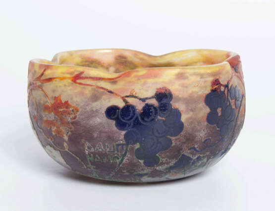 Daum Frères, Schale "Vigne à l'automne" - photo 2