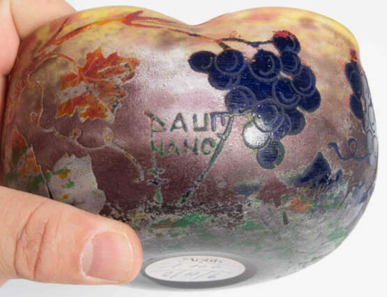 Daum Frères, Schale "Vigne à l'automne" - photo 8