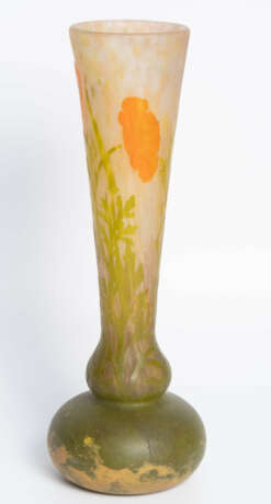 Daum Frères, Vase "Pavots jaunes" - photo 3