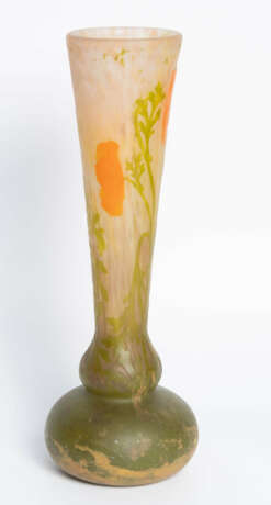 Daum Frères, Vase "Pavots jaunes" - photo 5