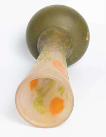 Daum Frères, Vase "Pavots jaunes" - photo 6