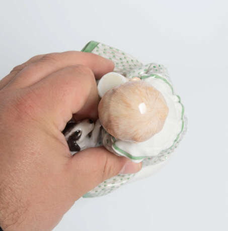Meissen, Figur "Kind mit Hund". - Foto 7