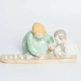 Meissen, Figurengruppe "Zwei Kinder, Sandformen backend". - photo 2
