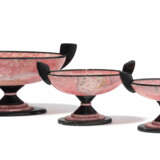 Set: 3 Rhodochrosit-Schalen, 20.Jh. - photo 1