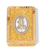 Catalogue des produits. Golddose, 20.Jh.