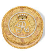 Catalogue des produits. Golddose, 20.Jh.