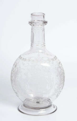 Kugelflasche mit Wappen "von Fischer" - photo 2