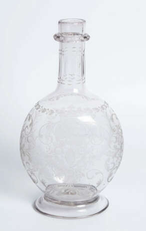 Kugelflasche mit Wappen "von Fischer" - photo 4