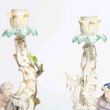 Meissen, 2 Figurenleuchter "Sommer und Winter" - photo 8
