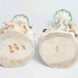 Meissen, 2 Figurenleuchter "Sommer und Winter" - photo 11