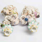 Meissen, 2 Figurenleuchter "Sommer und Winter" - photo 12