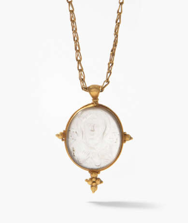 Anhänger "Gottesmutter" mit Kette - photo 1