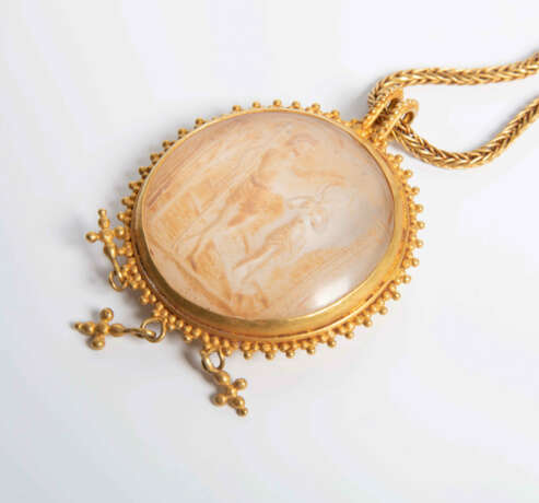Anhänger "Taufe Christi" mit Kette - photo 4