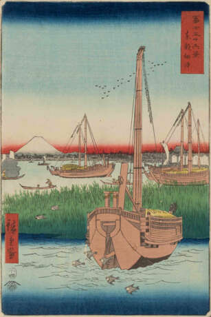 Lot 2 Blätter von Utagawa Hiroshige (1797–1858) - photo 4