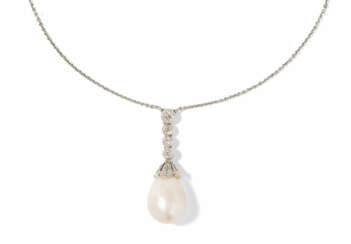 Naturperlen-Diamant-Collier