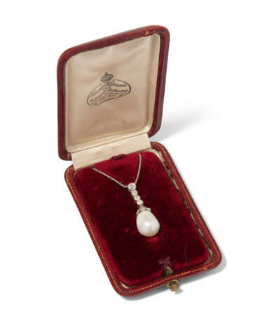 Naturperlen-Diamant-Collier - photo 2