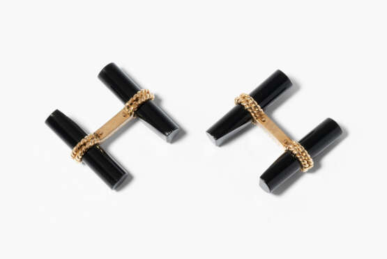 *Van Cleef & Arpels Onyx-Manschettenknöpfe - photo 1