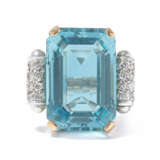 Aquamarin-Diamant-Ring - photo 1
