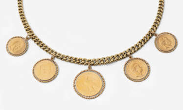 Münzen-Collier