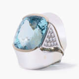 Aquamarin-Brillant-Ring - photo 2