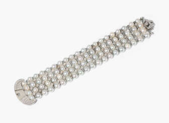 Kulturperlen-Brillant-Bracelet