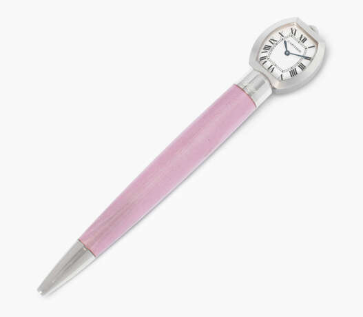 Cartier Rollerball mit Uhr - Foto 1