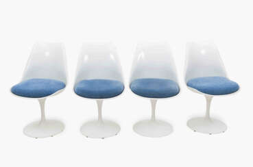 Eero Saarinen, Serie von 8 Stühlen "Tulip"