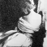 Незнакомка Paper Charcoal Realism фигуратив Россия Томск 2025 - photo 1