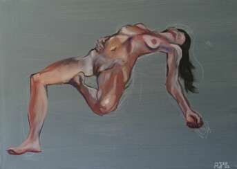 Jung Axel, Peinture nue, Huile sur toile, 21e si&egrave;cle 